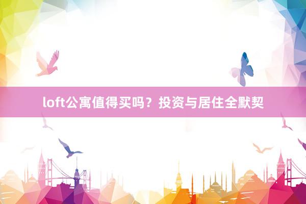 loft公寓值得买吗？投资与居住全默契